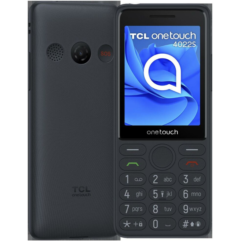 Mobile telephone for older adults TCL T302D-3ALCA112 Grey