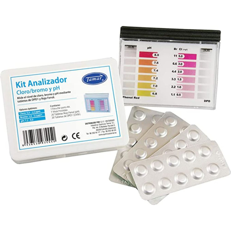 Accessories Set Tamar dpd1 1175600000 pH test