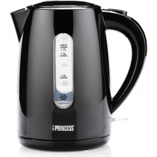 Kettle Princess 01.236017.01.001 Black Plastic 2200 W 1,7 L