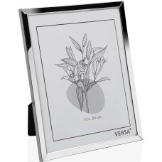 Photo frame Versa Silver Metal Minimalist 1 x 20,5 x 15,5 cm