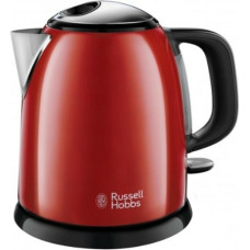 Tējkanna Russell Hobbs 24992-70 1 L 2400W Sarkans Nerūsējošais tērauds Plastmasa/Nerūsējošais tērauds 2400 W 1 L