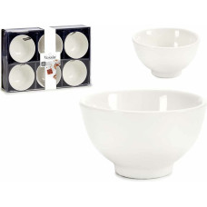 Bļodu komplekts Porcelāns Balts 150 ml 6 Daudzums 11 x 5,5 x 11 cm