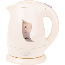 Kettle Adler AD 08b Beige Plastic 850 W 1 L