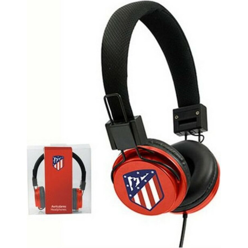 Headphones with Headband Atlético Madrid Red