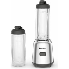 Cup Blender Moulinex LM15FD10 Mini Blender 300 W Silver 300 W 1 L