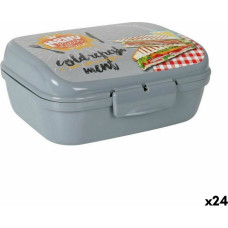 Sandwich Box Titiz Plastic 1 L 16 x 12 x 6,5 cm (24 Units)