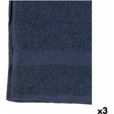 Bath towel Blue 90 x 0,5 x 150 cm (3 Units)