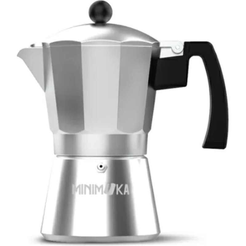 Italian Coffee Pot Taurus KCP90012 12T Silver 12