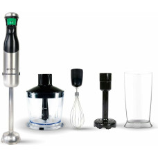 Multifunction Hand Blender with Accessories Grunkel Black Silver 800 W