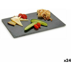 Snack tray Black Board 30 x 0,5 x 20 cm (24 Units)