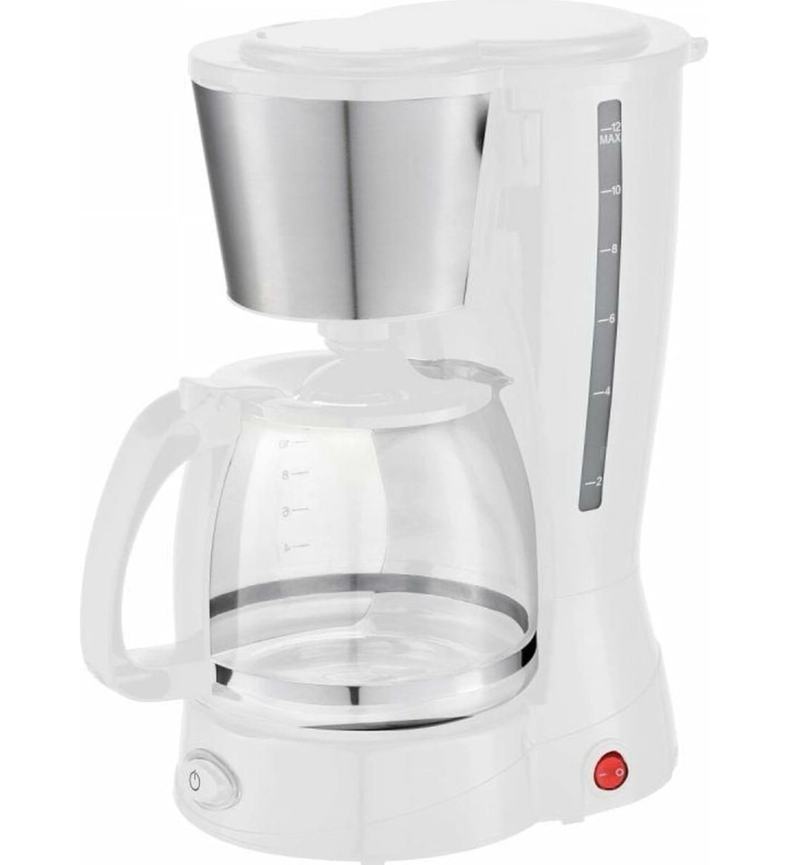 Pilošs Kafijas Automāts Grunkel CAF-B AROMA Balts 1,5 L