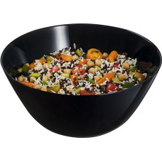 Salad Bowl Luminarc Zelie Black Glass