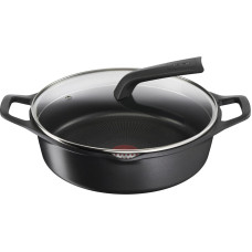 Katls ar vāku Tefal E2497244 Melns Ø 28 cm