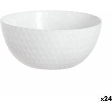 Bļoda Luminarc Pampille Blanco Balts Stikls 13 cm (24 gb.)