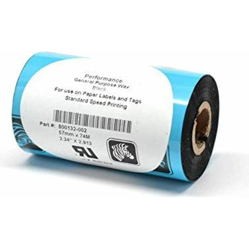 Thermal transfer ribbon Zebra 2300 Wax (12 Units)