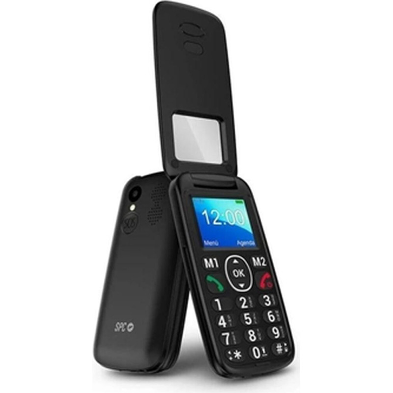 Mobile telephone for older adults SPC 2331N Black 16 GB