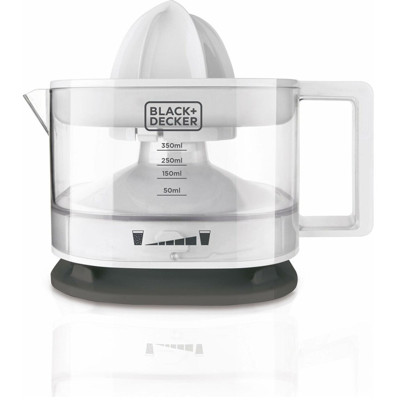 Electric Juicer Black & Decker BXCJ25E White 25 W (350 ml)