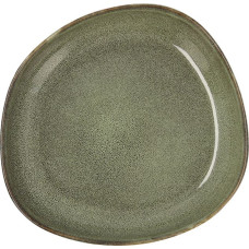 Deep Plate Bidasoa Ikonic Ceramic Green (20,5 x 19,5 cm) (Pack 6x)