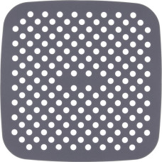 Oil-free fryer pad Quid Naturalia Silicone Squared 18,7 cm