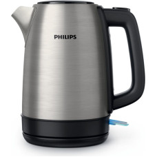 Kettle Philips Stainless steel 2200 W 1,7 L Black