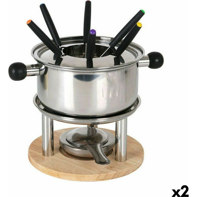 Fondue Santa Clara Stainless steel (2 Units)