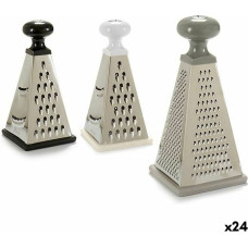 Grater Multiple Triangular Stainless steel 9,5 x 20 x 9,5 cm (24 Units)