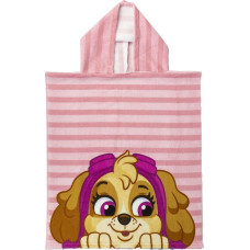 Poncho-Towel with Hood The Paw Patrol Pink 50 x 115 cm