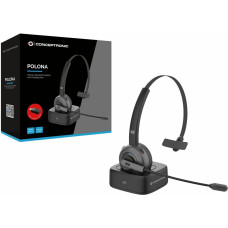 Headphones Conceptronic POLONA03BD Black