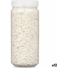 Decorative Stones White 2 - 5 mm 700 g (12 Units)