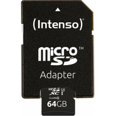 Micro SD Card INTENSO 3433490 64GB