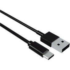 USB A to USB C Cable Contact (1 m) Black