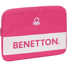 Laptop Cover Benetton Raspberry Fuchsia (34 x 25 x 2 cm)