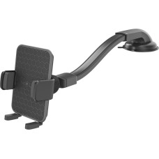 Mobile support Celly MOUNTFLEXPLUSBK Black Plastic