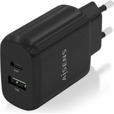 Wall Charger Aisens A110-0759 Black 25 W (1 Unit)