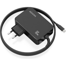 Wall Charger Aisens ASCH-1PD90WL034-BK Black 90 W (1 Unit)