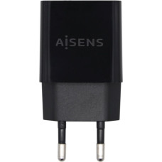 Sienas Lādētājs Aisens A110-0527 Melns 10 W (1 gb.)