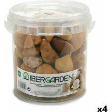 Decorative Stones Medium Brown 3 Kg (4 Units)