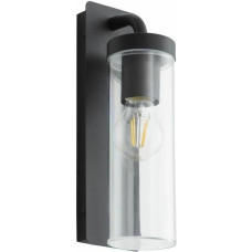 Wall Light Brilliant Aosta Black Metal Plastic 25 W E27