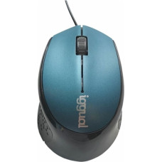 Mouse iggual COM-ERGONOMIC-R 800 dpi Blue Black/Blue