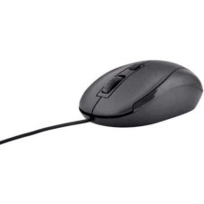 Mouse with Cable and Optical Sensor Bluestork M-W-OFF10 Black 1200 DPI