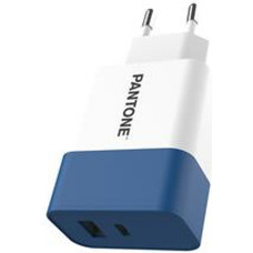 Wall Charger Pantone PT-PDAC02N Blue White 15 W