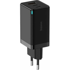 Wall Charger Baseus GaN5 Pro 3 65 W Black (1 Unit)