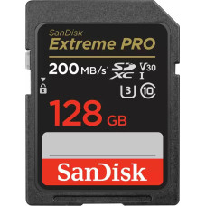 Micro SD Memory Card with Adaptor SanDisk Extreme PRO 128 GB