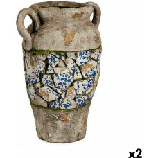 Decorative Garden Figure Vase Polyresin 21 x 34,5 x 28 cm (2 Units)