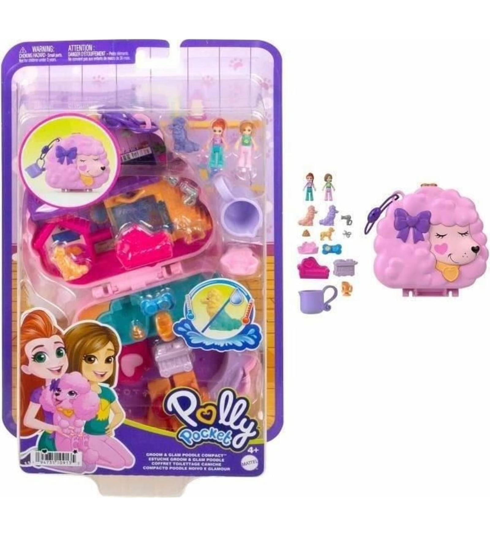 Playset Polly Pocket Poodle Spa