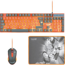 Klaviatūra un Pele FR-TEC Dragon Ball Spāņu Qwerty Oranžs