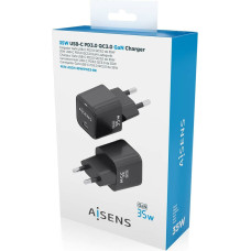 Wall Charger Aisens ASCH-35W1P023-BK Black 35 W (1 Unit)