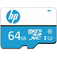 Micro SD Memory Card with Adaptor HP HP-MSDCWAU1-64GB 16 GB 64 GB Class 10 100 Mb/s