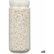 Decorative Stones White 2 - 5 mm 700 g (12 Units)