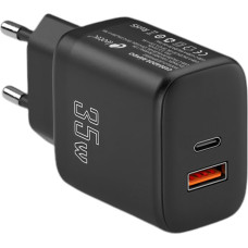 Wall Charger LEOTEC LECSPH35W2K 35 W Black